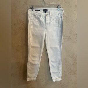 NYDJ “Lift & Tuck” Women's Off White/Cream Skinny Jeans